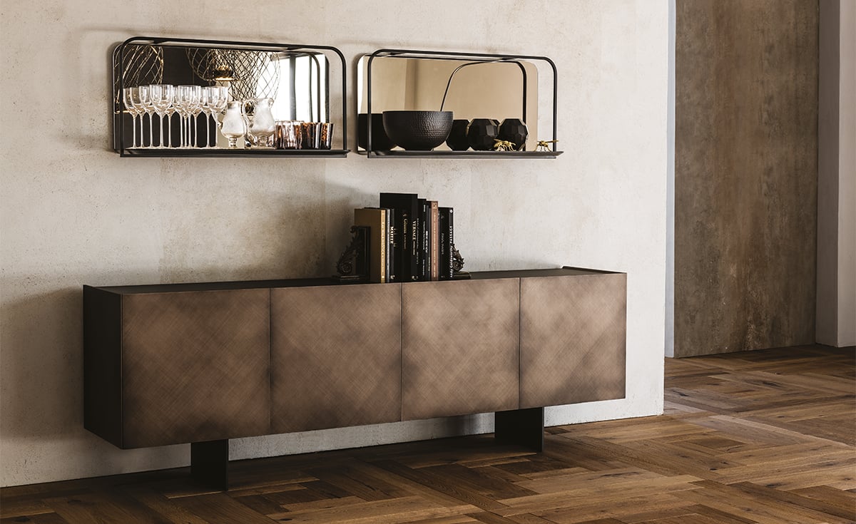 Cattelan Italia Arizona Madia A4 - Brushed Bronze