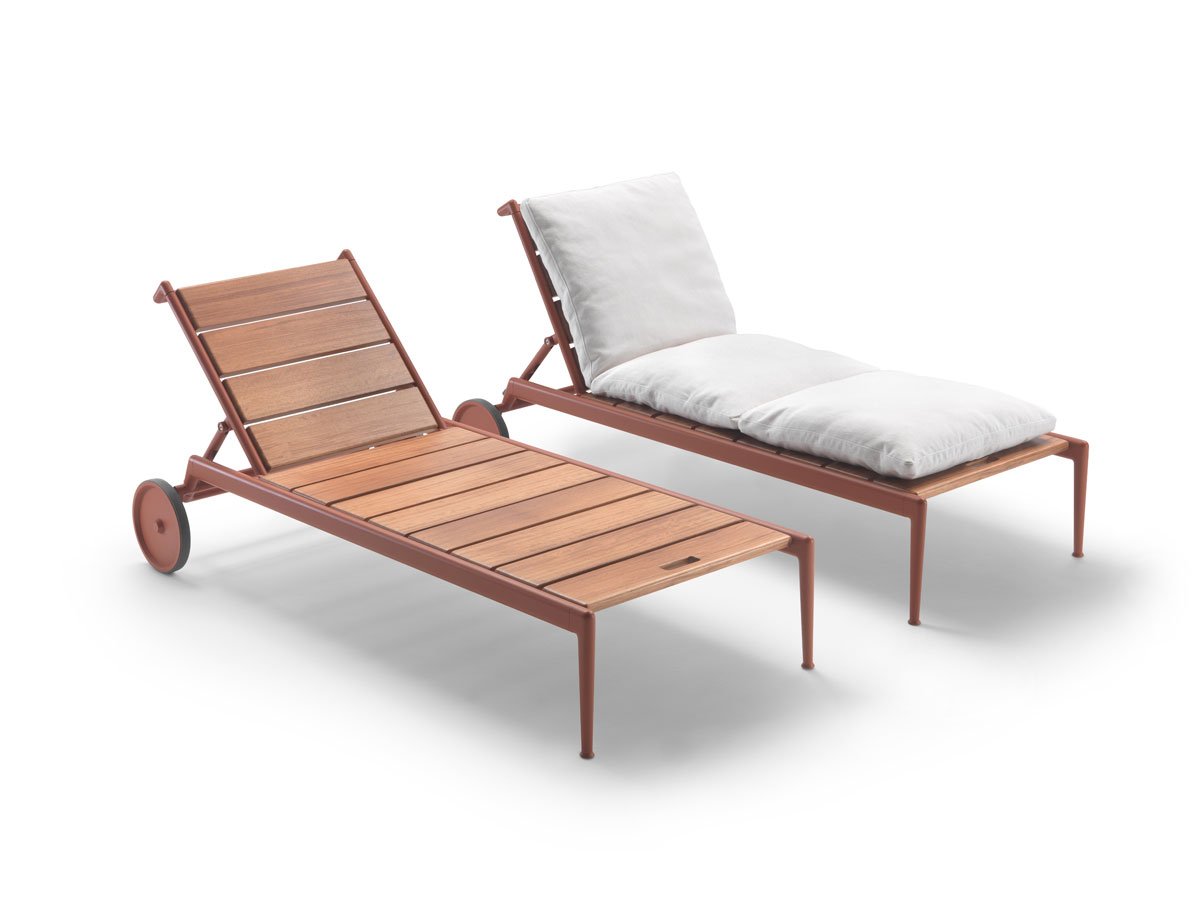 Flexform Atlante Wood Lettino | Il mio negozio