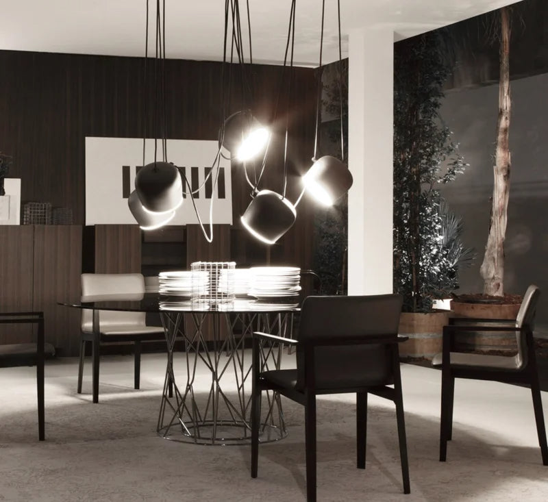 Porro Garda Poltroncina - Pelle Nera/Frassino tinto nero