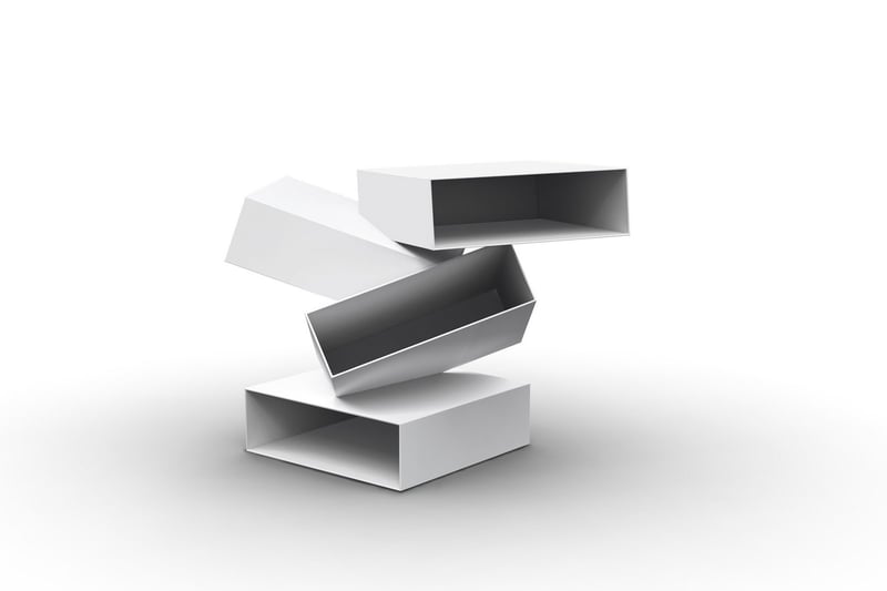 Porro Balancing Boxes - Bianco