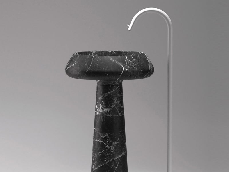 Agape Bjhon 2 Lavabo - Marmo Nero Marquina
