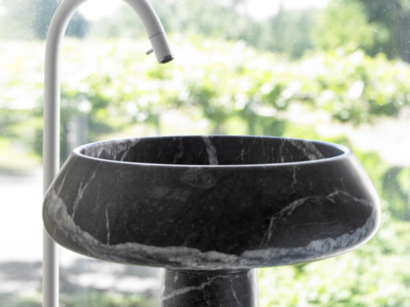 Agape Bjhon 2 Lavabo - Marmo Nero Marquina