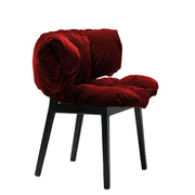 Edra Blue Velvet Sedia | Il mio negozio