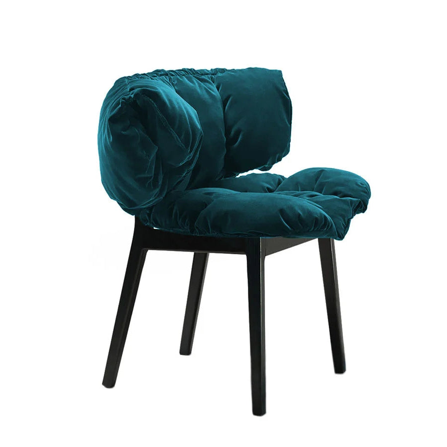 Edra Blue Velvet Sedia - T9031 | Il mio negozio