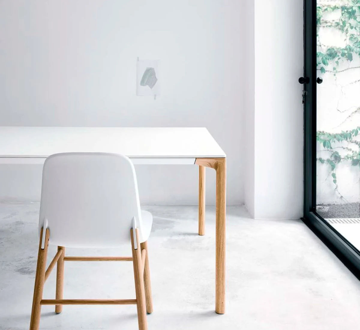 Kristalia Boiacca Tavolo Legno - 200x90 cm - Rov.Eu/Bianco puro | Il mio negozio