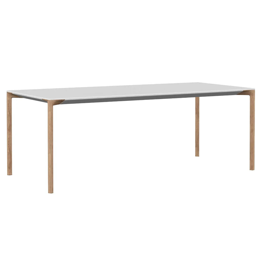 Kristalia Boiacca Tavolo Legno - 200x90 cm - Rov.Eu/Bianco puro | Il mio negozio