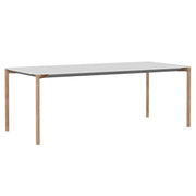 Kristalia Boiacca Tavolo Legno - 200x90 cm - Rov.Eu/Bianco puro | Il mio negozio