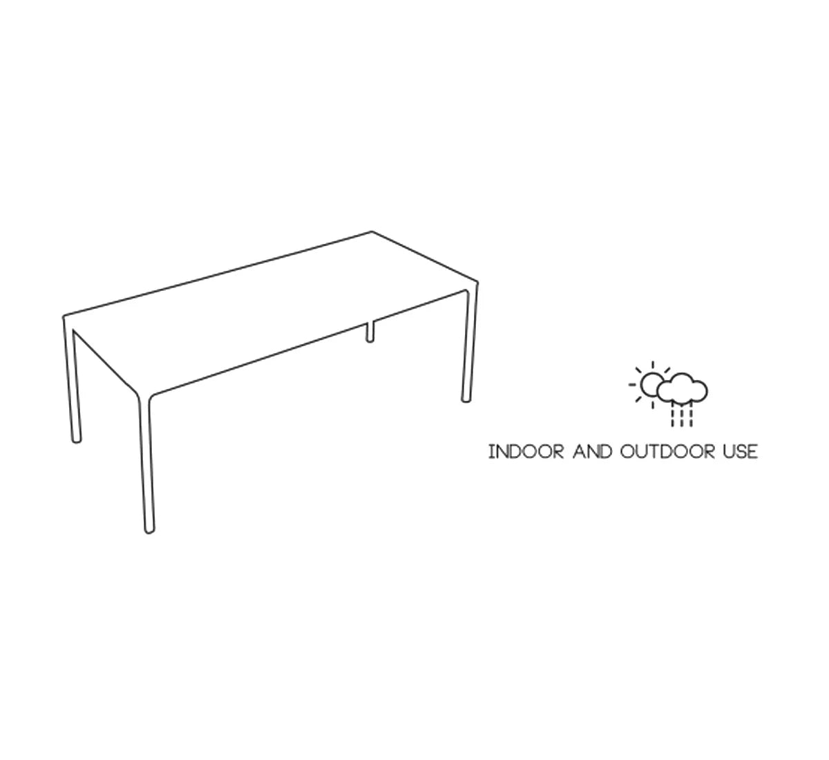 Kristalia Boiacca Tavolo Cemento | Il mio negozio