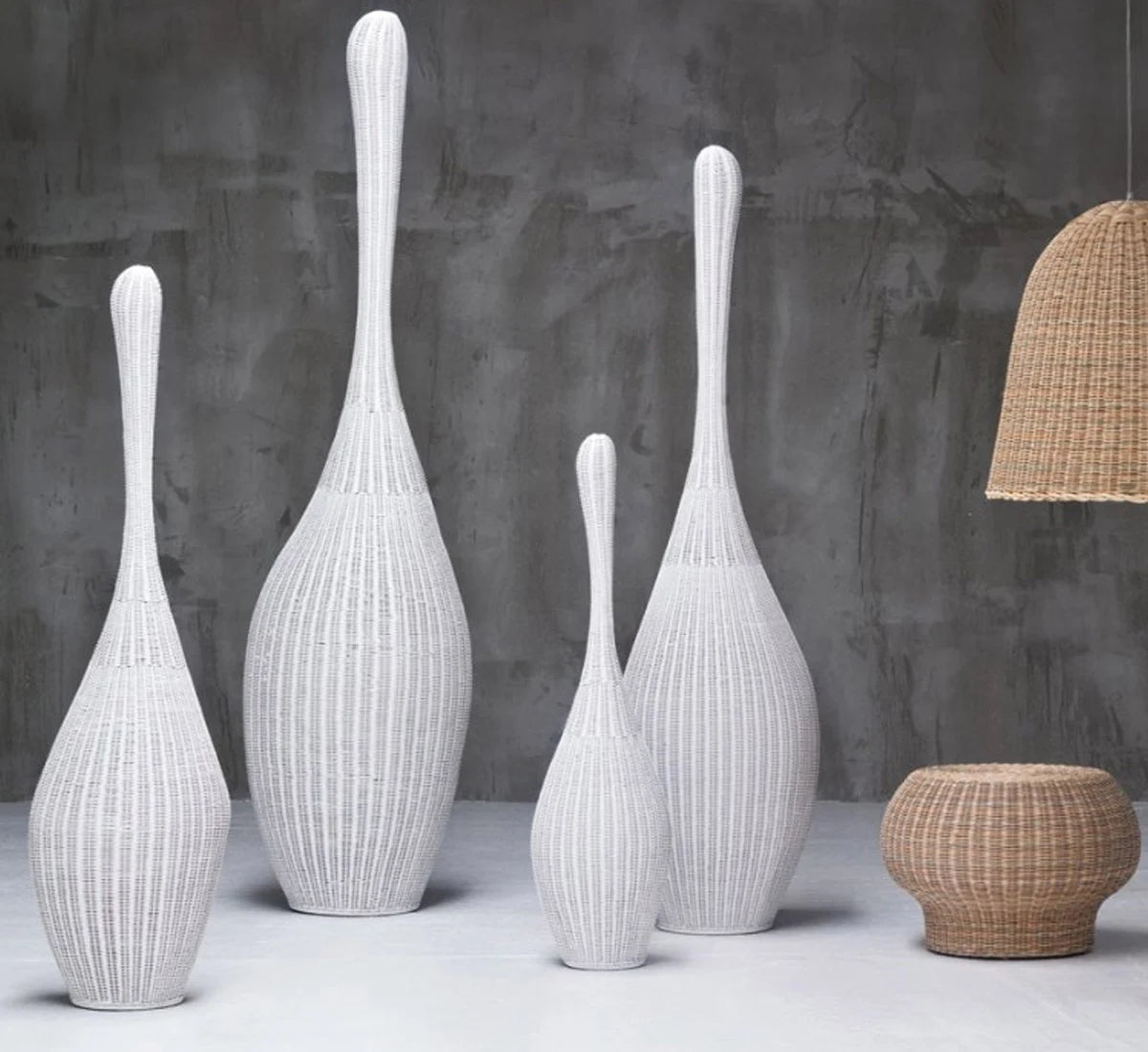 Gervasoni Bolla M Lampada da Terra - Bianco | Il mio negozio