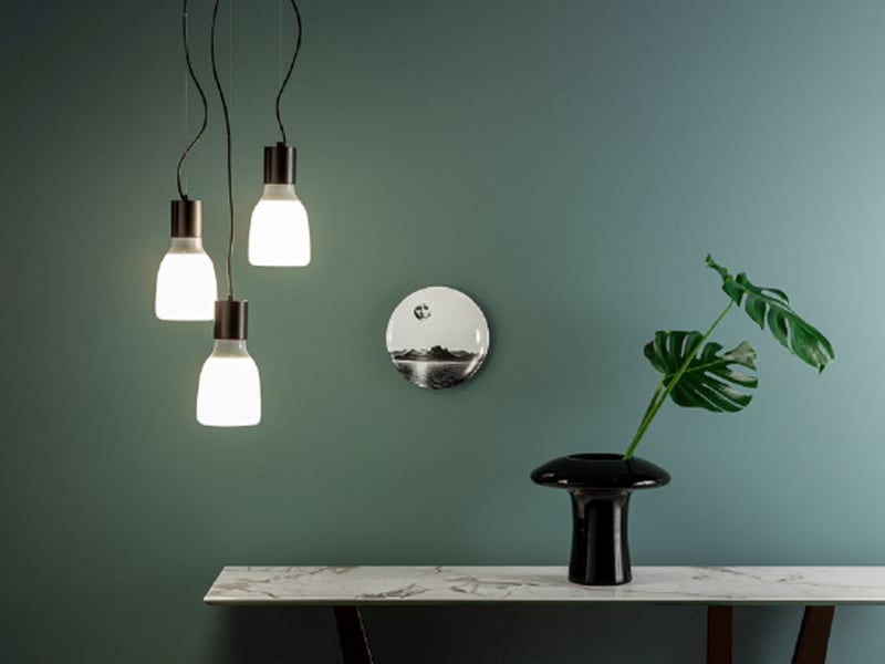 Bonaldo Acquerelli 3 Elementi Lampada a Sospensione