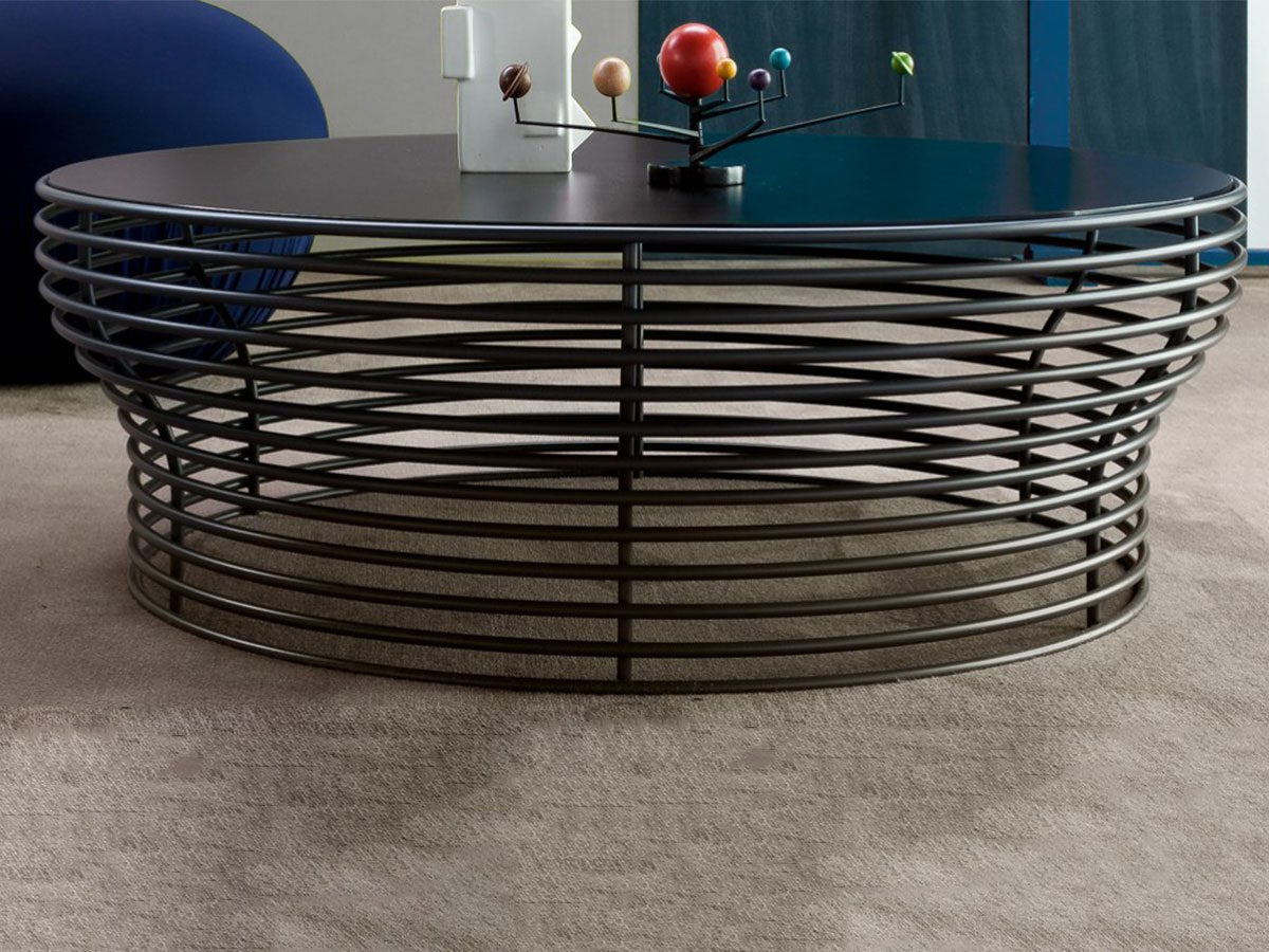 Bonaldo Orion Tavolino Acciaio Ø 117 cm