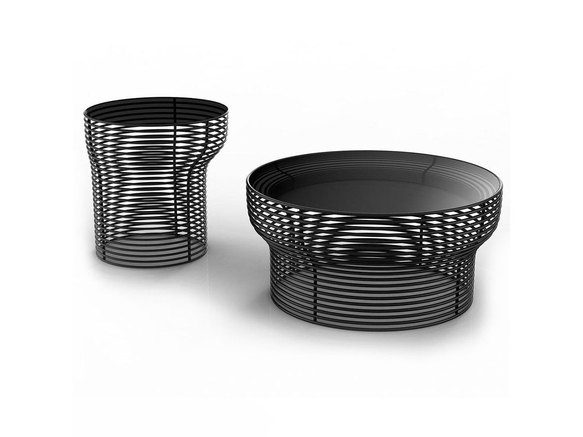 Bonaldo Orion Tavolino Acciaio Ø 117 cm