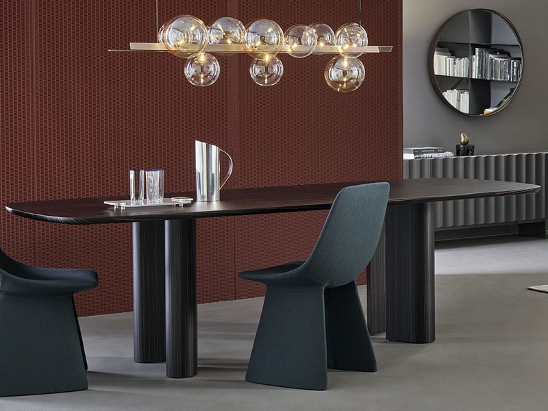 Bonaldo Geometric Table Wood Tavolo - Ebano