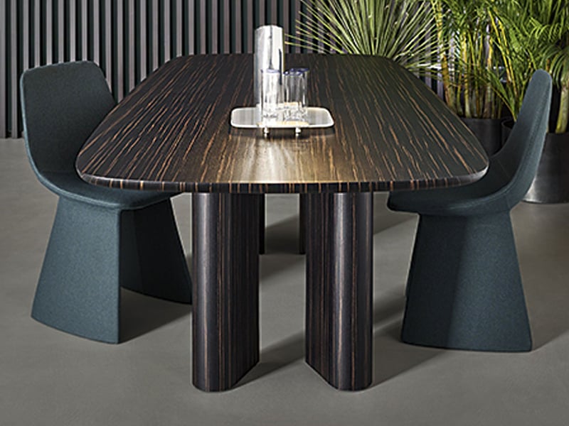 Bonaldo Geometric Table Wood Tavolo - Ebano