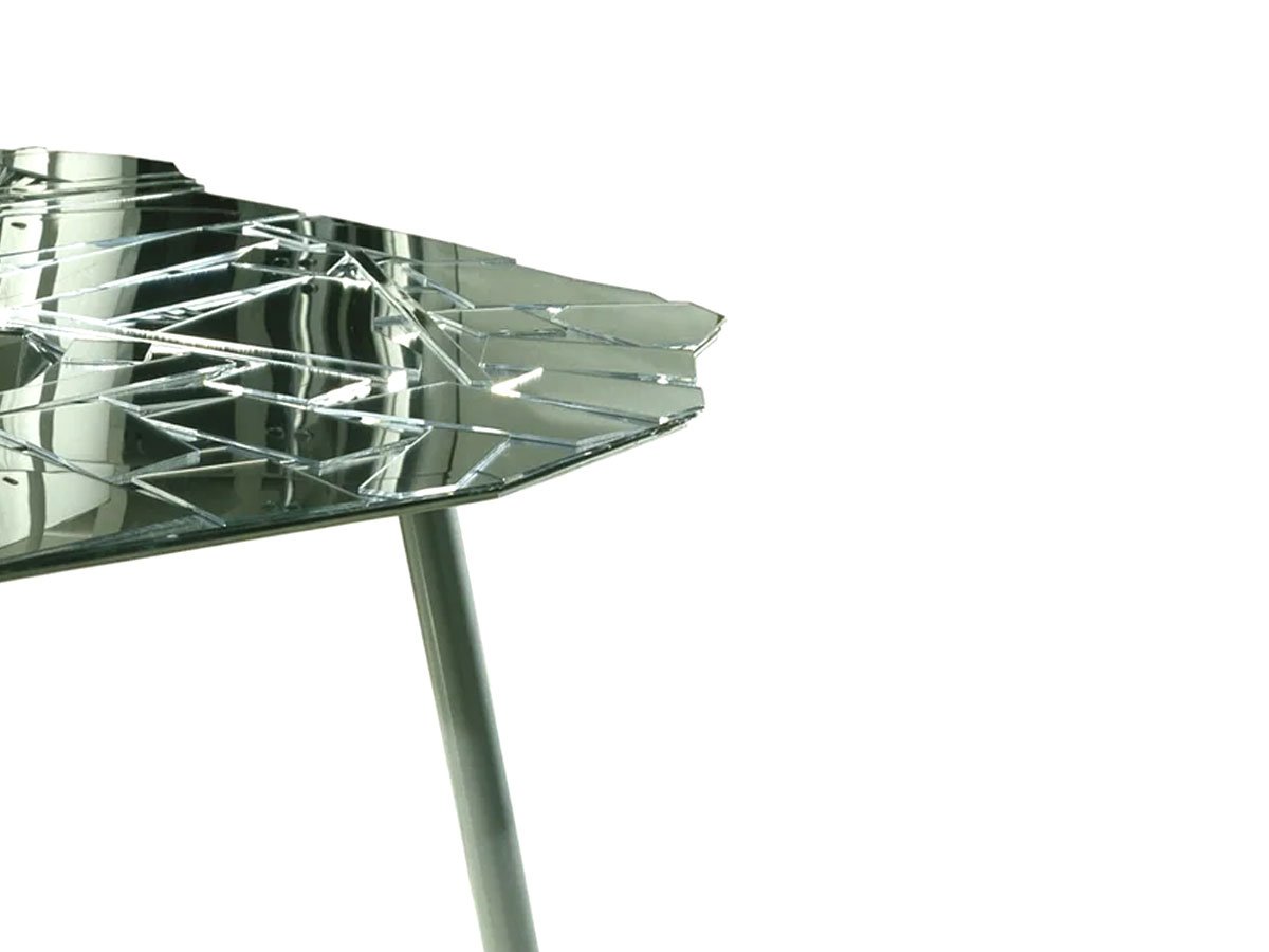 Edra Brasilia Tavolino - BRA012 Argento | Il mio negozio