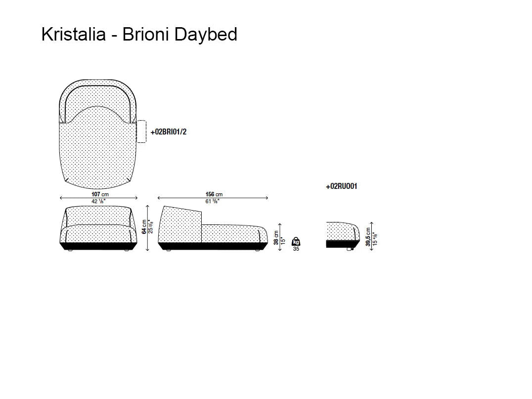Kristalia Brioni Daybed | Il mio negozio