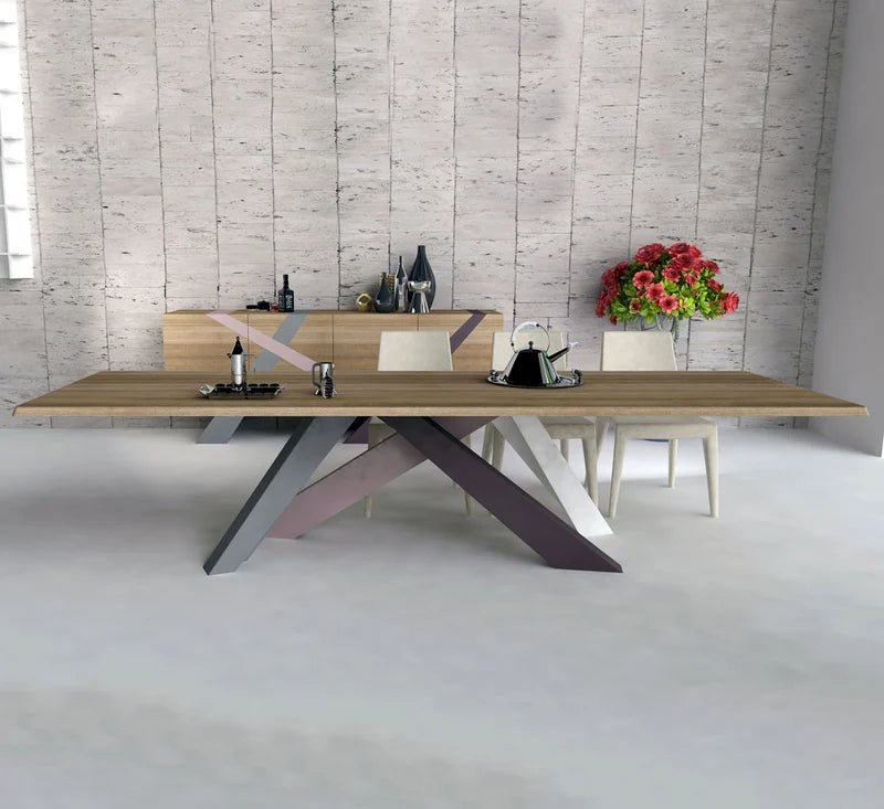 Bonaldo Big Table - Tavolo Noce 400 / Combinazione 2 L. 250