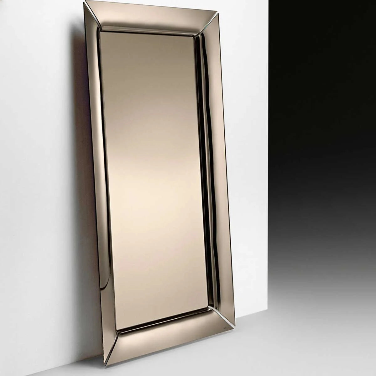 Fiam Caadre Specchio a Parete - Vetro Bronzo  | Il mio negozio