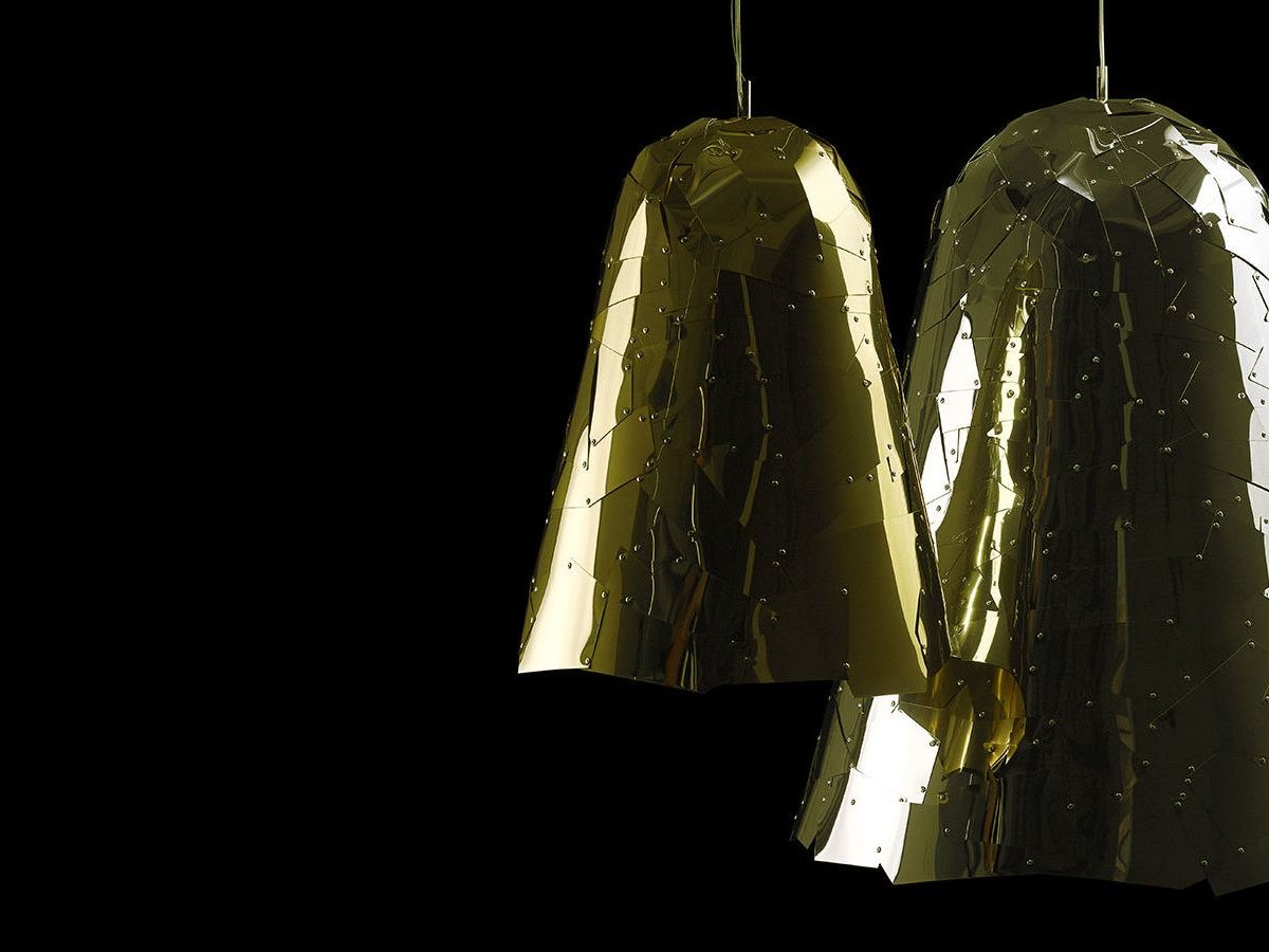 Edra Campana Gold Lampada a Sospensione | Il mio negozio