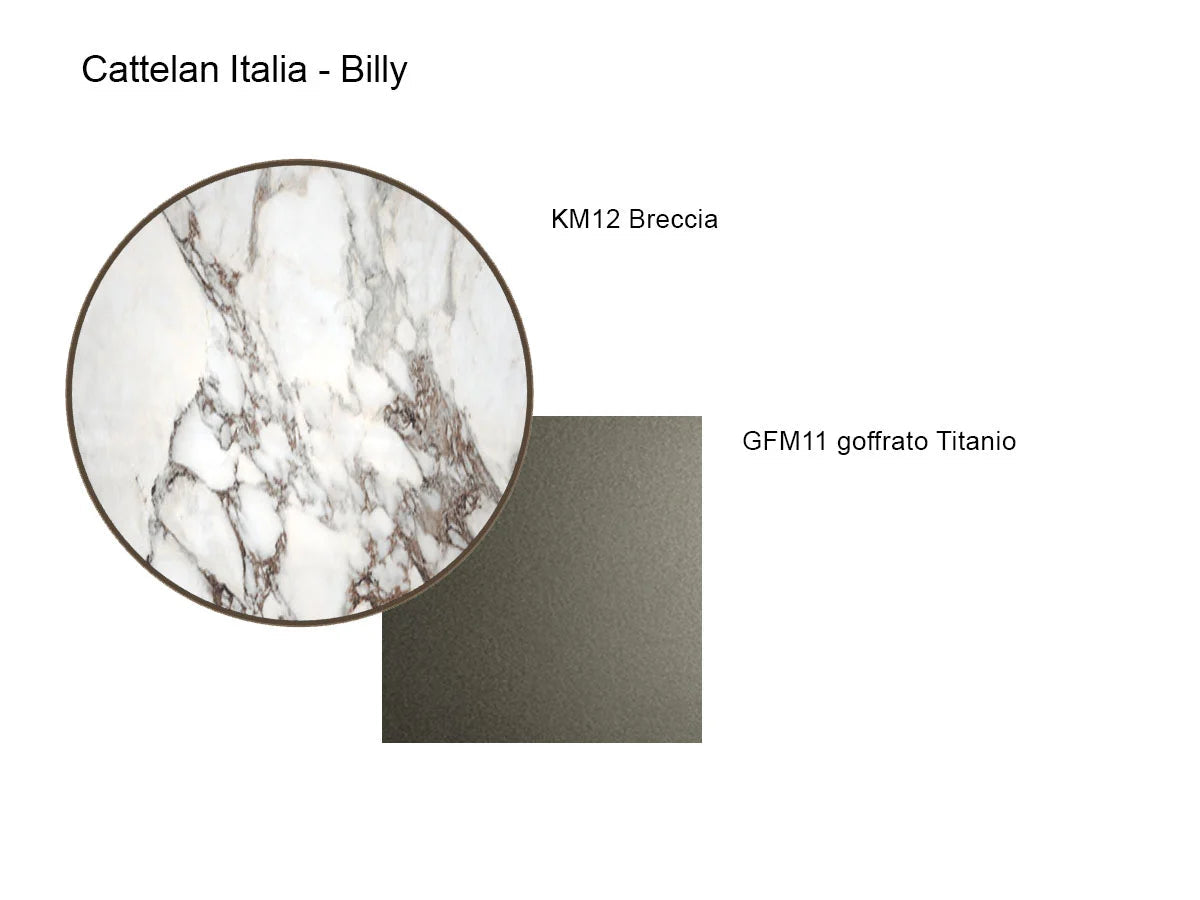 
Billy Keramik Tavolino Ø 36 cm - Eleganza e Design Contemporaneo | Cattelan Italia