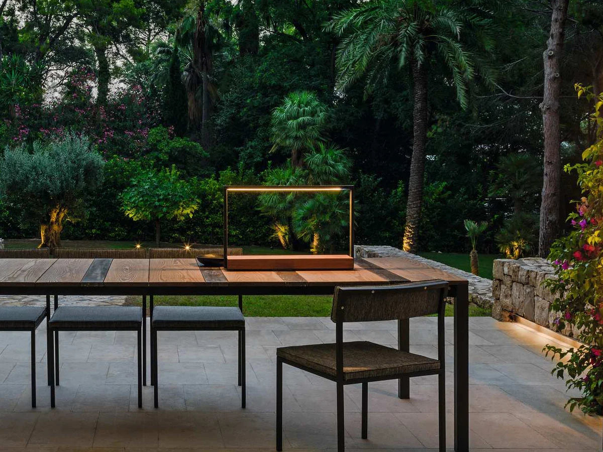 Talenti Casilda Lampada da Terra Ricaricabile da Esterno - S