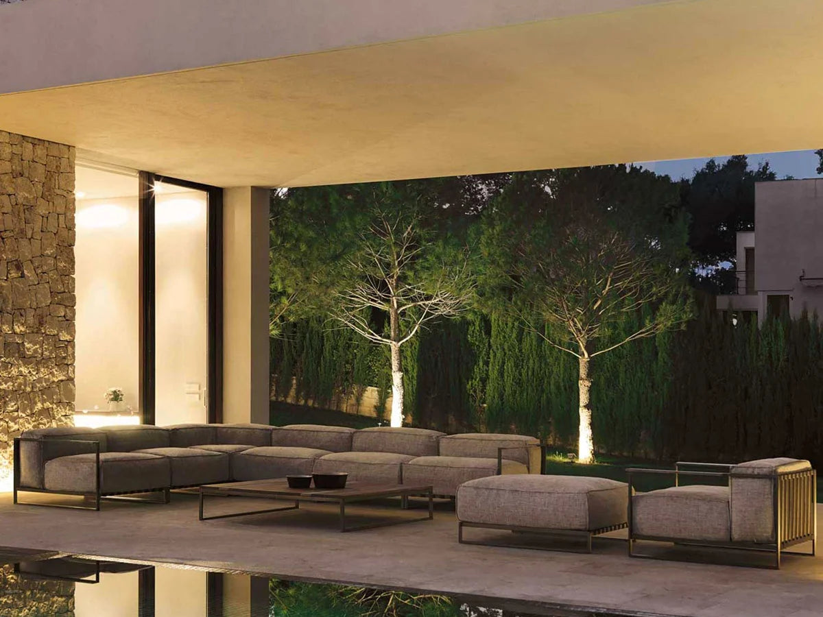 Talenti Casilda Composizione con Pouf e Tavolino