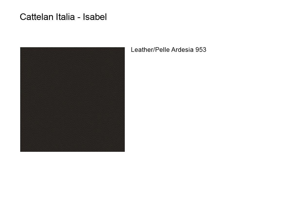 Cattelan Italia Isabel Sedia Senza Braccioli - Schienale Basso / Ardesia 953 | Il mio negozio