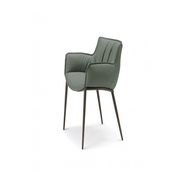 Cattelan Italia Rhonda Sedia - Pelle 987 Sherwood / GFM73 | Il mio negozio