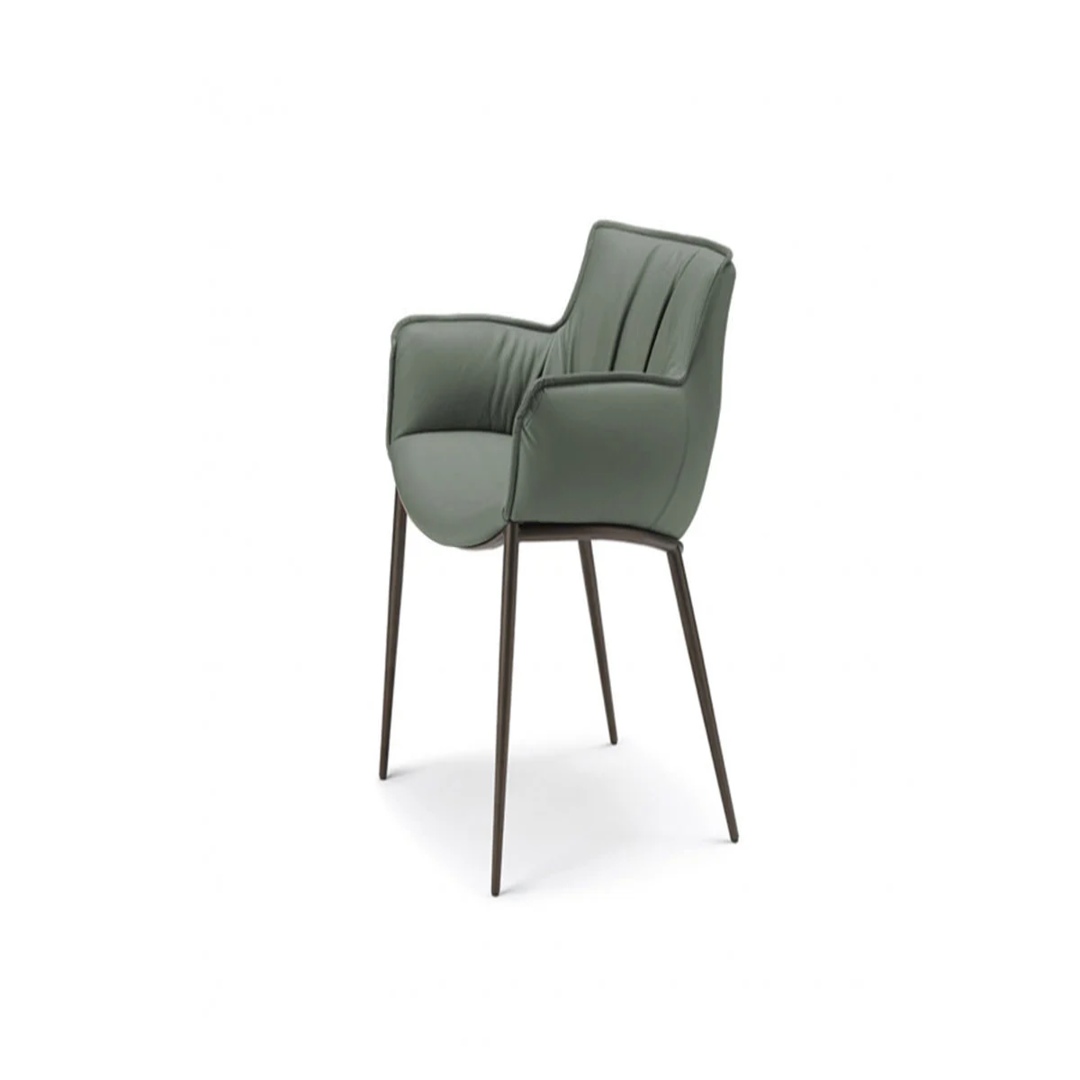 Cattelan Italia Rhonda Sedia - Pelle 987 Sherwood / GFM73 | Il mio negozio
