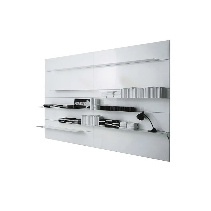 Porro Load-It - Libreria in acciaio verniciato bianco