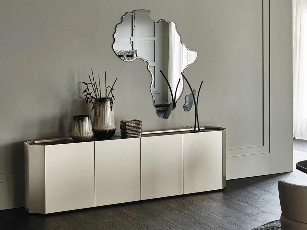 Cattelan Italia Chelsea Credenza - Titanio / Bronzo Specchiato | Il mio negozio
