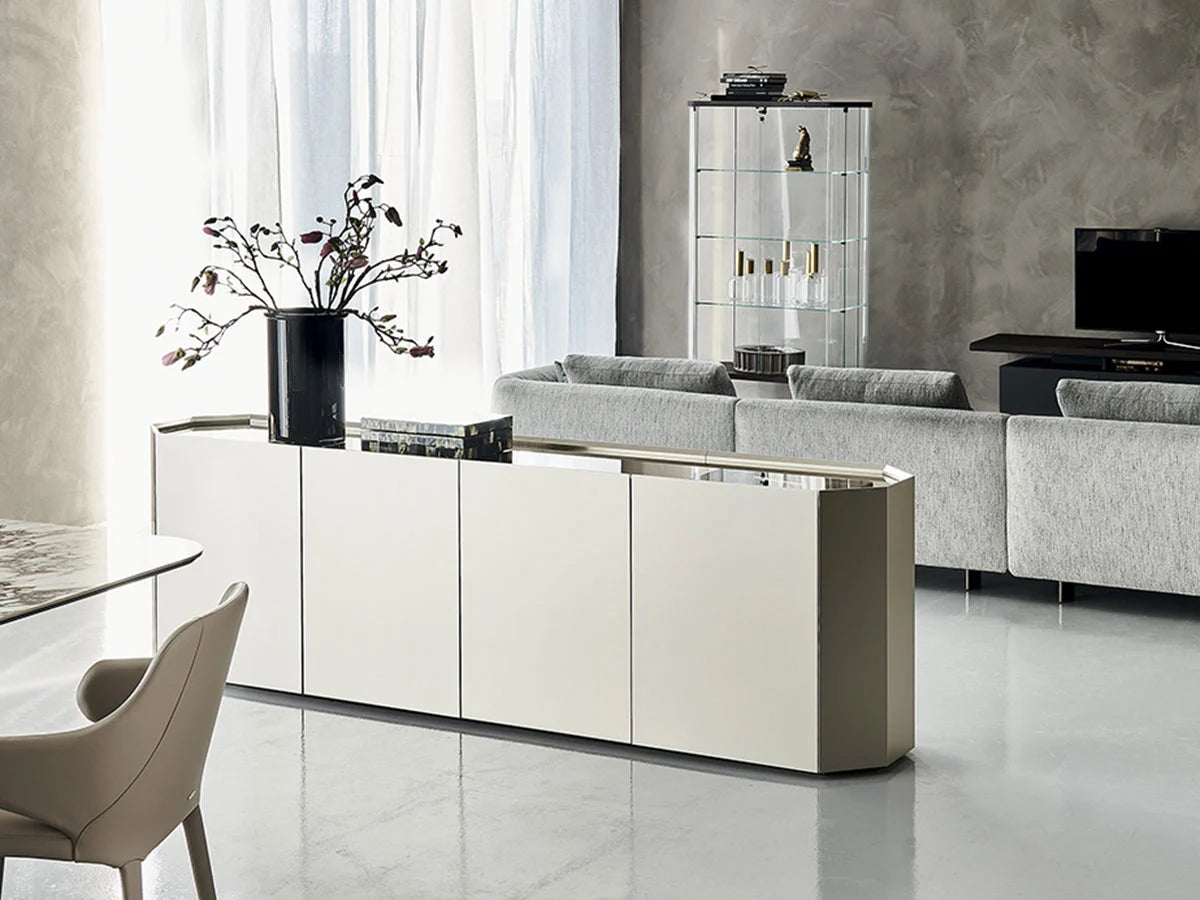 Cattelan Italia Chelsea Credenza - Titanio / Bronzo Specchiato | Il mio negozio