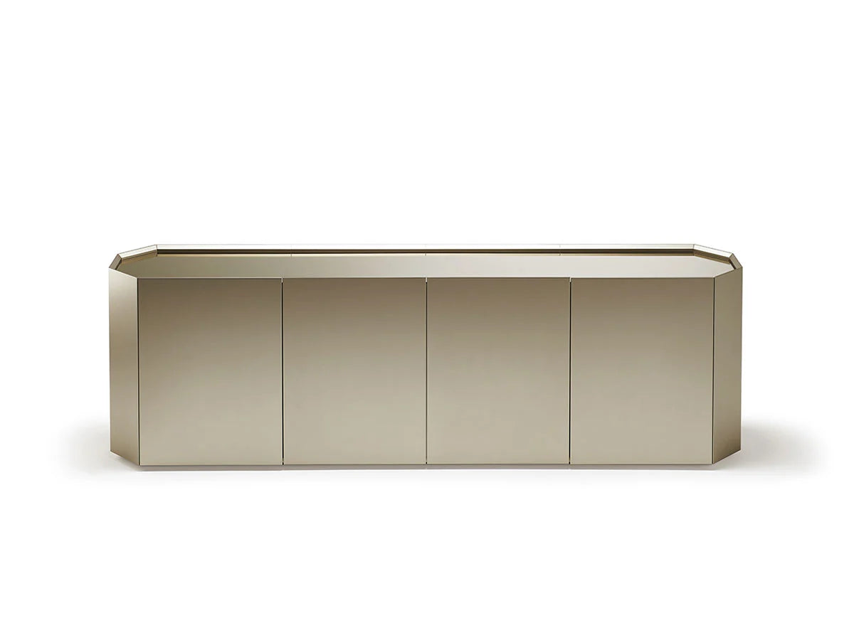 Cattelan Italia Chelsea Credenza - Titanio / Bronzo Specchiato | Il mio negozio