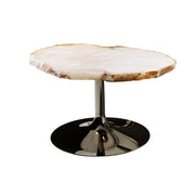 Edra Cicladi Tavolino H. 37 Cm - Naturale / Rutenio  | Il mio negozio