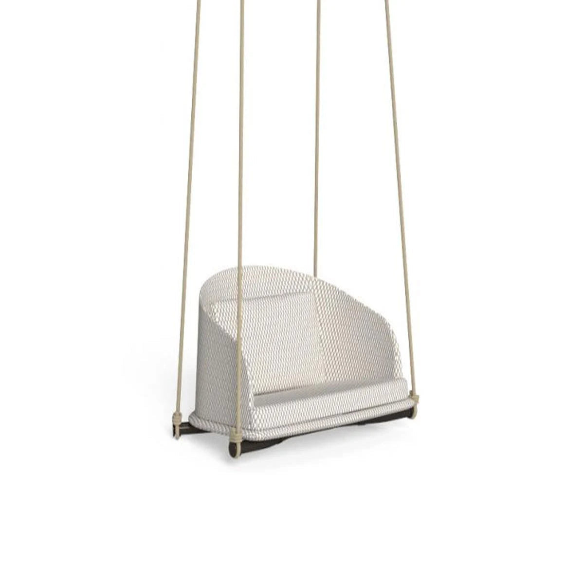 Talenti Cleo Sedia a Dondolo in Legno - Bianco Beige