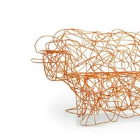 Edra Corallo Poltrona in Acciaio Inox