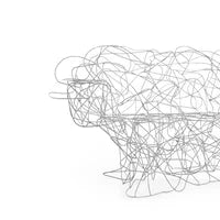 Edra Corallo Poltrona in Acciaio Inox