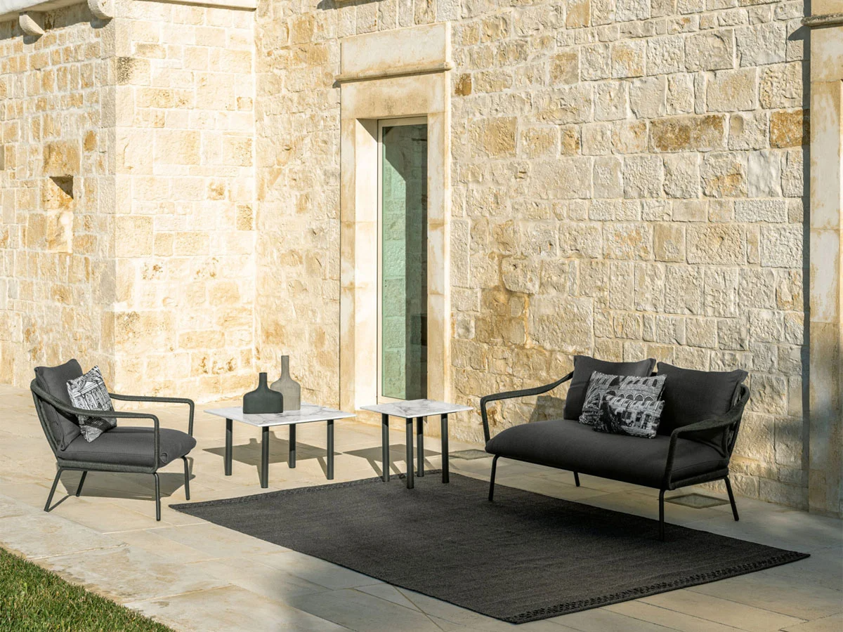 Talenti Cruise Alu Divano Love Seat