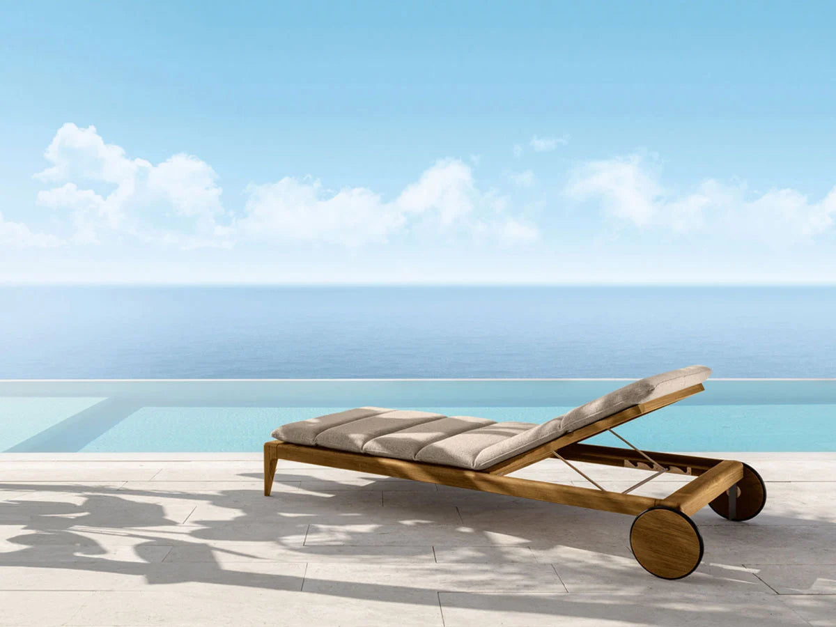 Talenti Cruise Teak Lettino