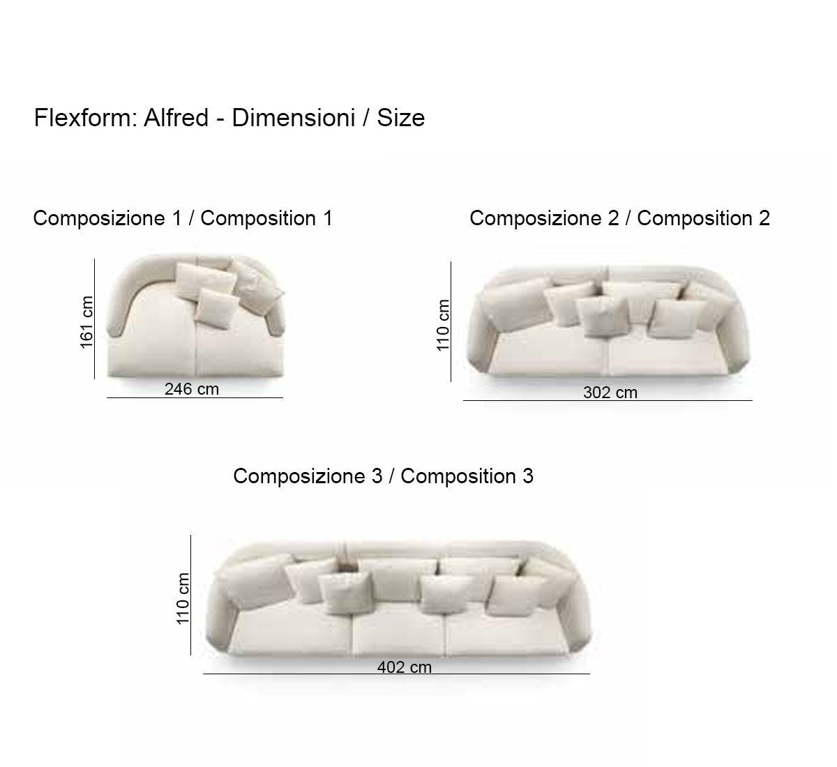 Flexform Alfred Divano | Il mio negozio
