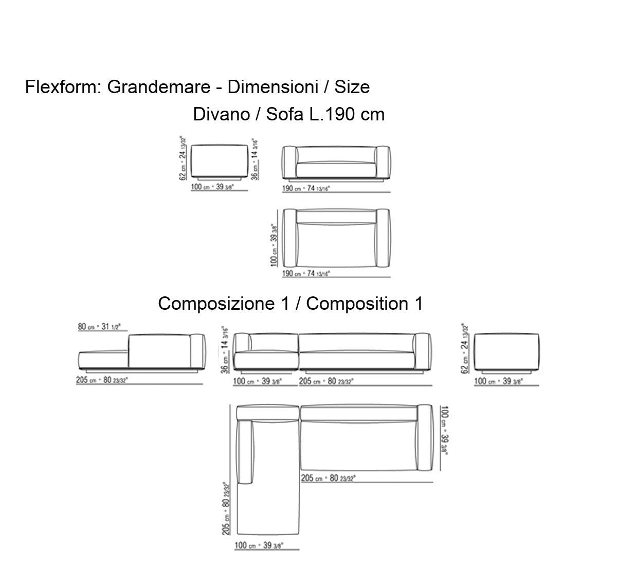 Flexform Grandemare Divano | Il mio negozio