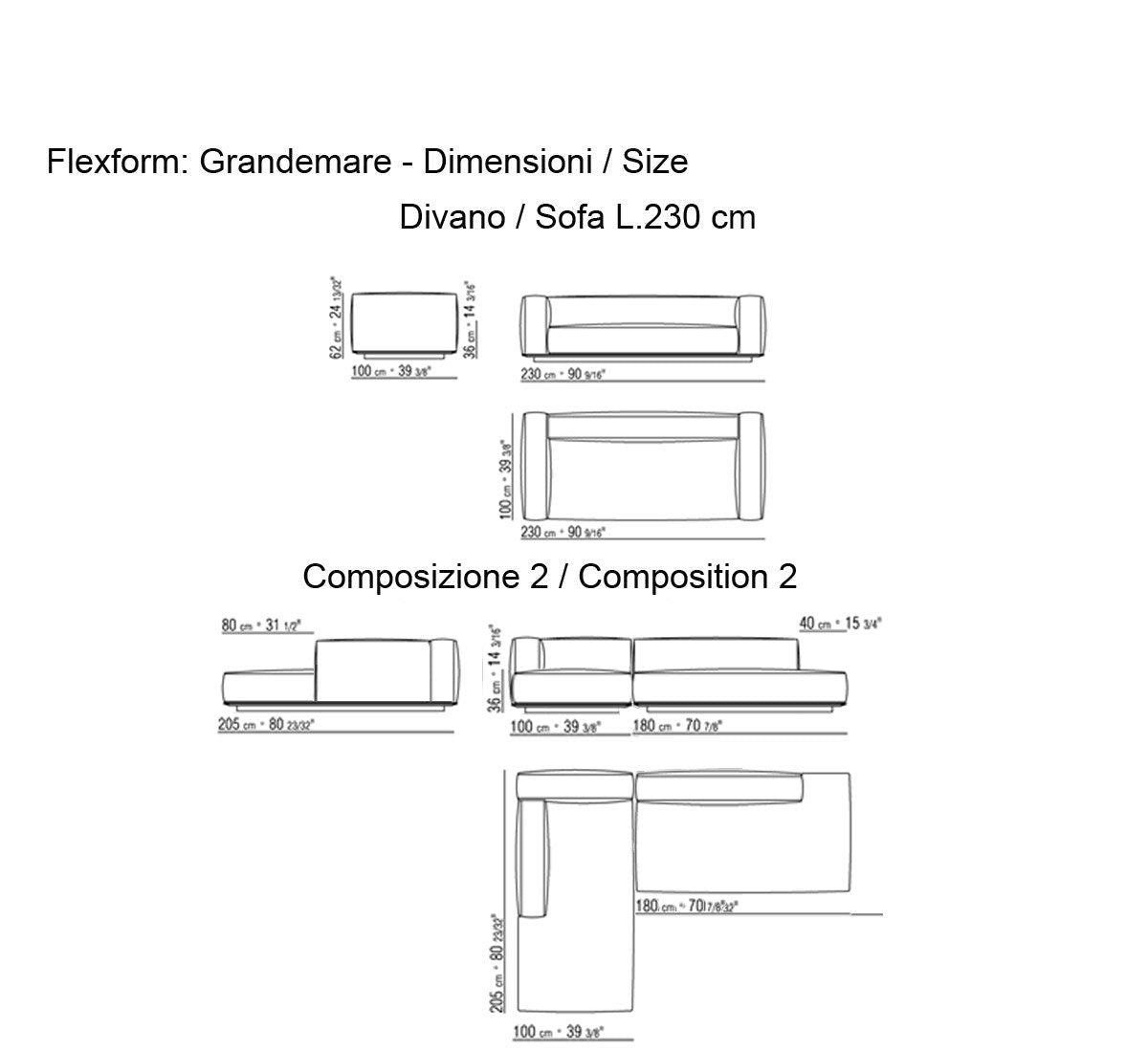 Flexform Grandemare Divano | Il mio negozio