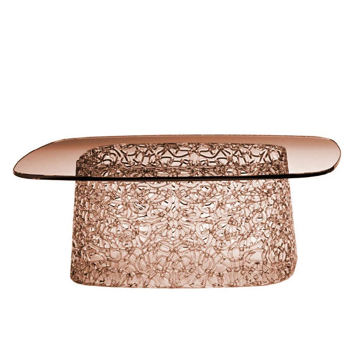 Fiam Macramè Tavolino basso Bronzo | Il mio negozio