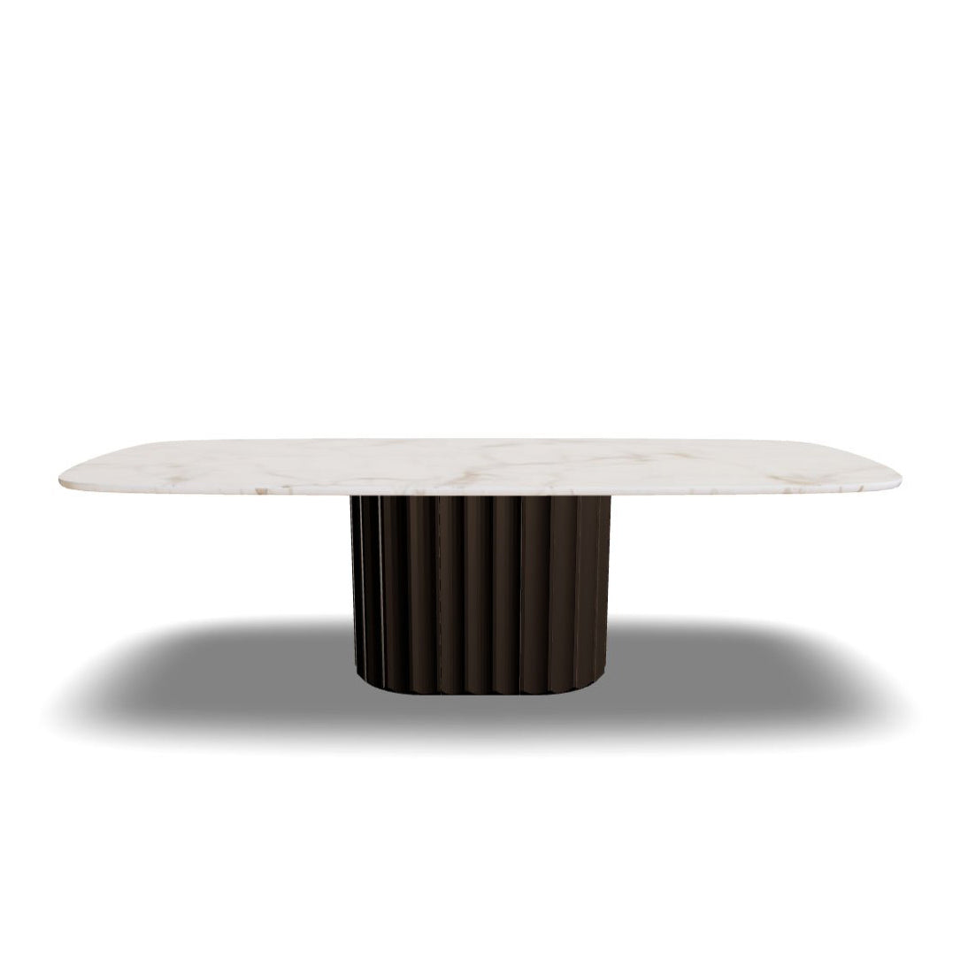 Bonaldo Dorian Tavolo 200x108 - Calacatta Macchia Vecchia / Bronzo Spazzolato