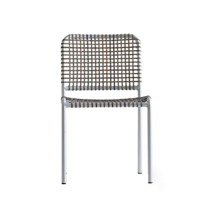 Gervasoni Allu 223 Sedia in Pergamena Grigia