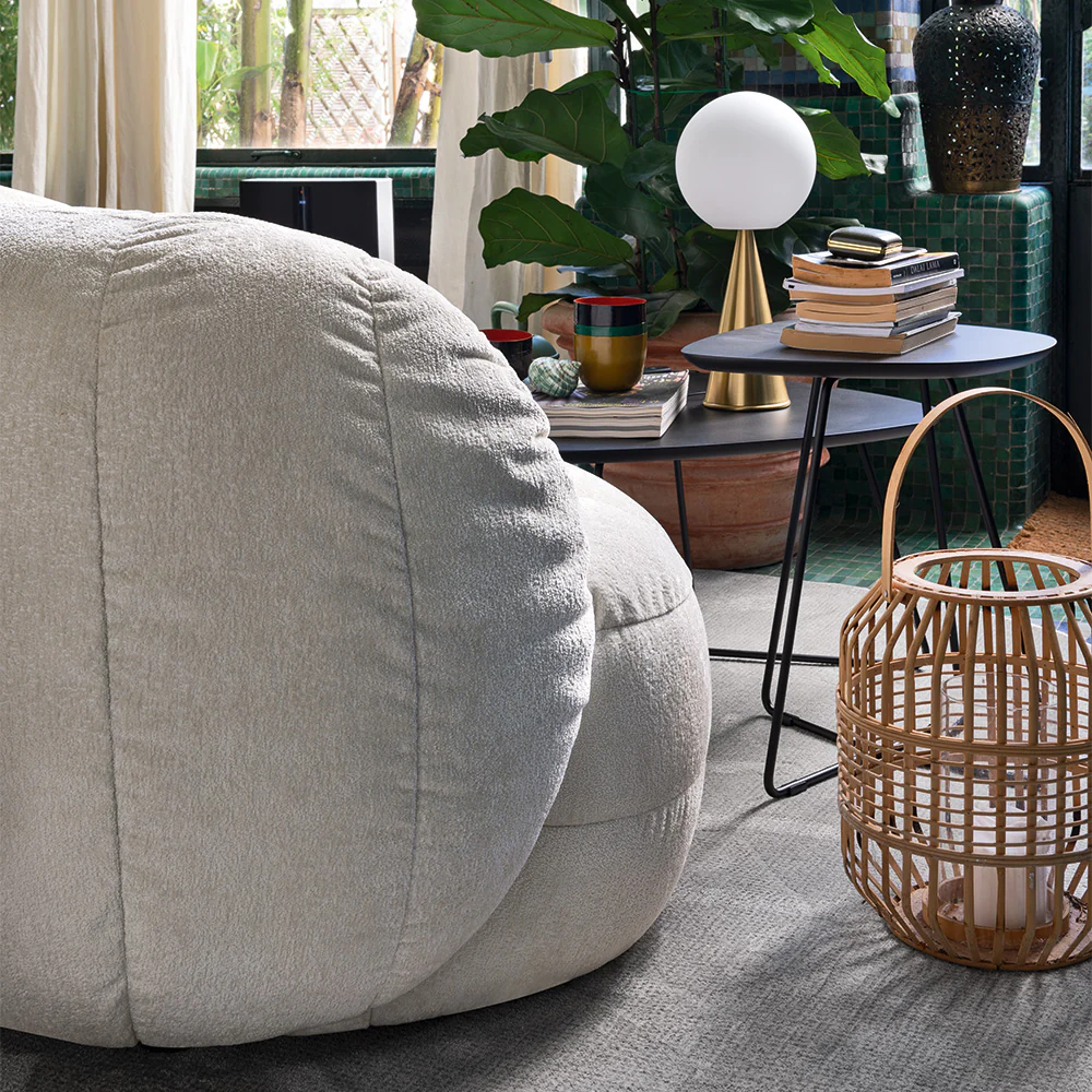 Tavolini Ciop – Set di 2 Tavolini Moderni con Base in Metallo