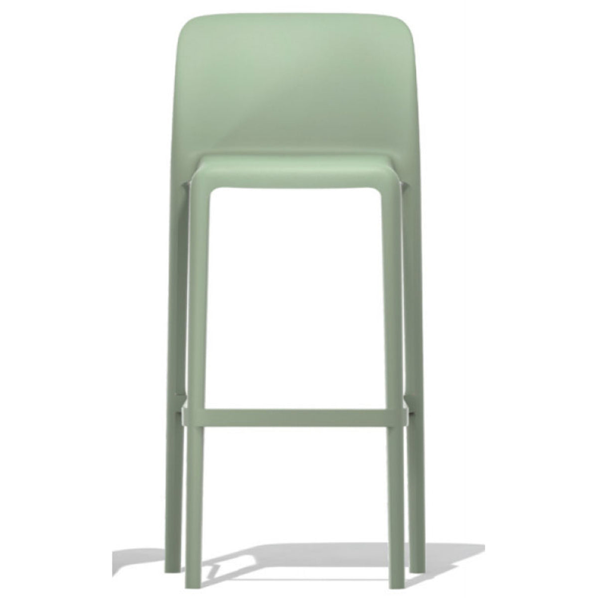 Abitarearreda Sgabello Bayo Alto Da Giardino In Polipropilene Connubia | Il mio negozio