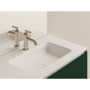 Agape Undici Lavabo Rettangolare da Incasso