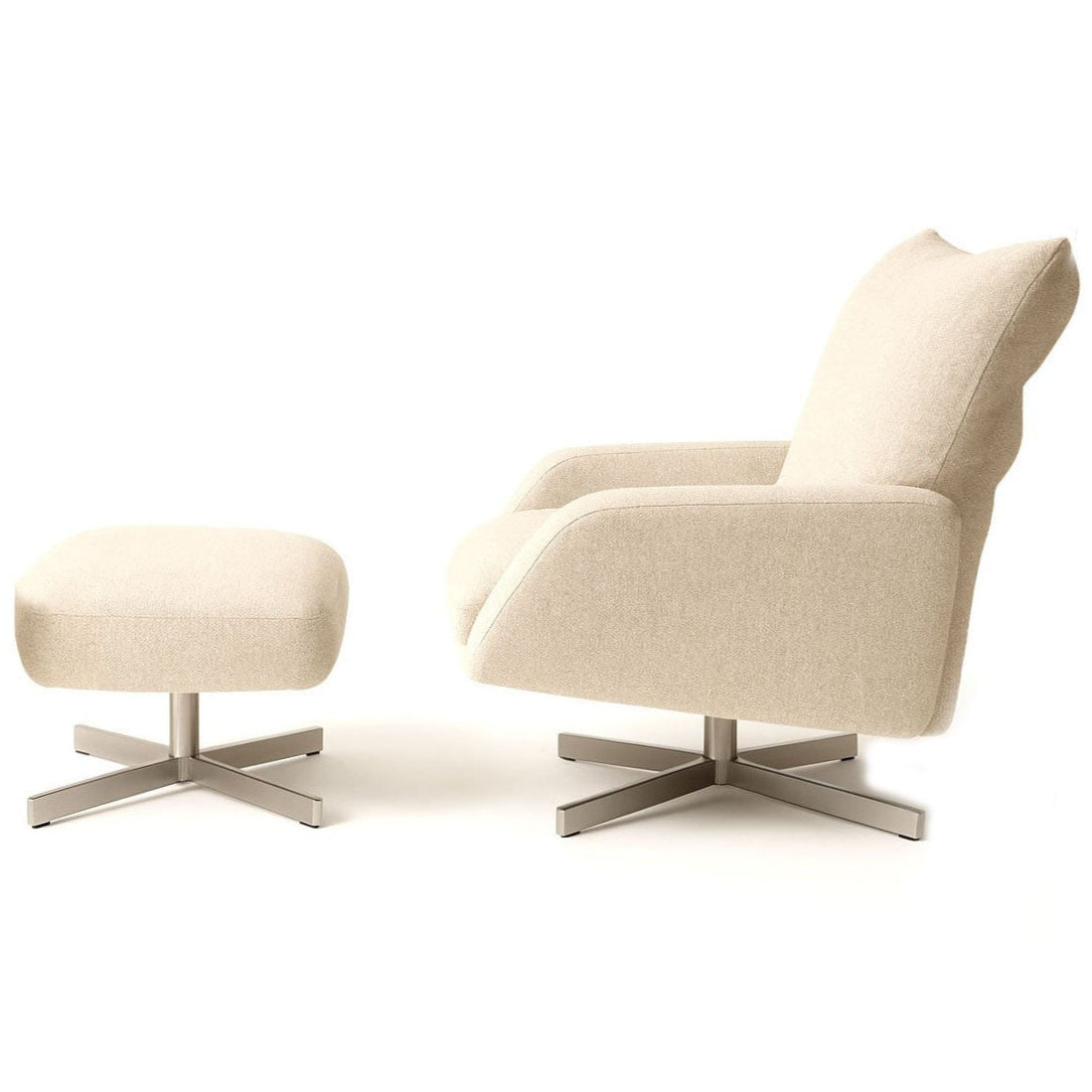 Edra Chiara Armchair and Footstool - T8569 / 18 | Il mio negozio