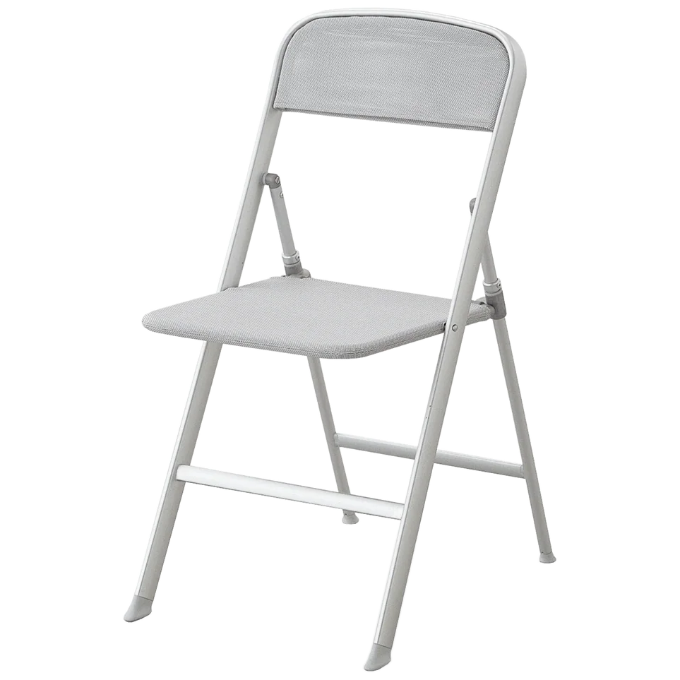 Sedia Pieghevole ALU – Leggera, Resistente e Salvaspazio con Tessuto Traspirante